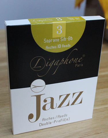 Soprano - JAZZ series - 10 "Double-Profile" reeds